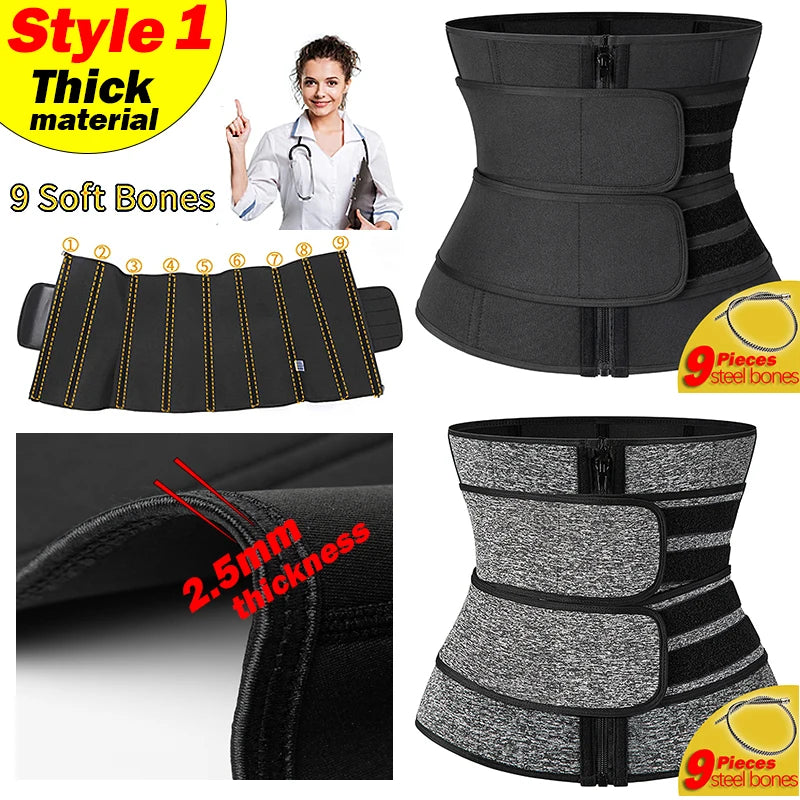 Cinta Modeladora de Emagrecimento Cintura, trainer neoprene corpo modelado,reduzindor barriga e auxilia na queima de gordura.