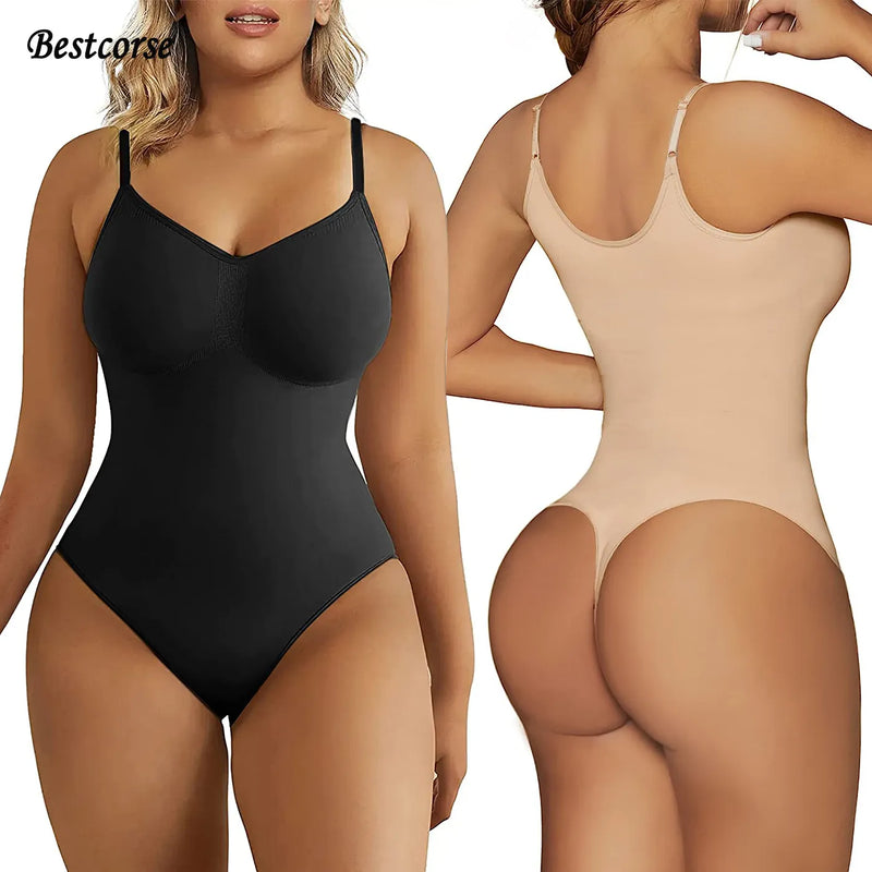 Cinta Cropped Modelador corporal FEMININO de alta compressão Sem costura Emagrecimento Plus Size body Skims Bodysuit.